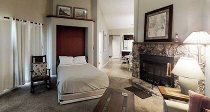 Dog-friendly studio with mountain views - near lakes, golf, ski area
