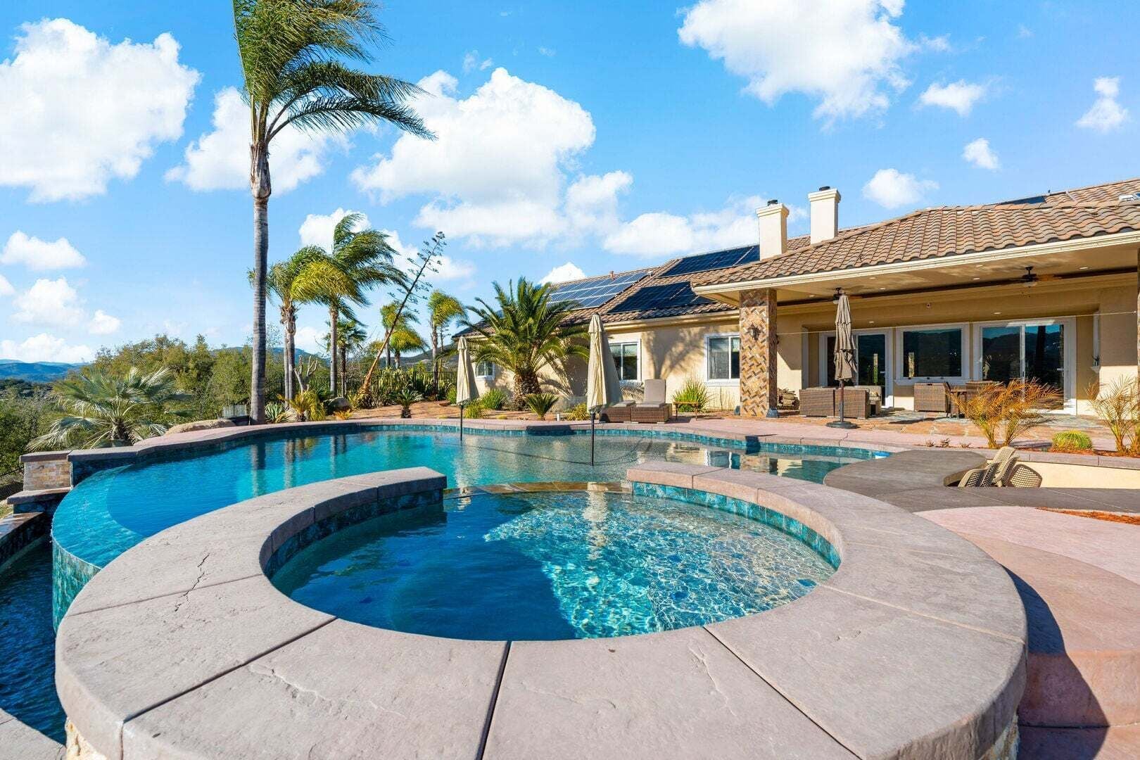 Beheizter Pool