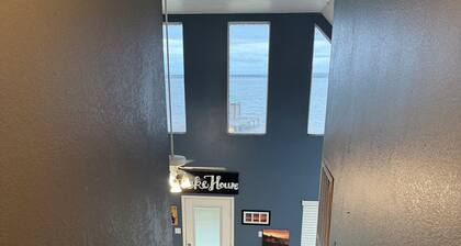 Prime lakefront location with private covered pavilion.