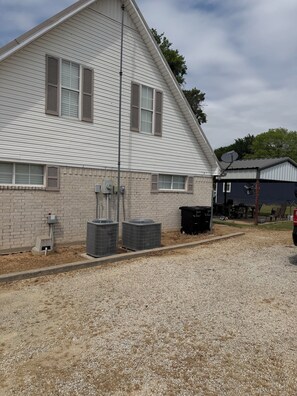 Property grounds - Prime lakefront location with private covered pavilion. (Groesbeck)