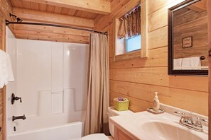 Shower, towels
