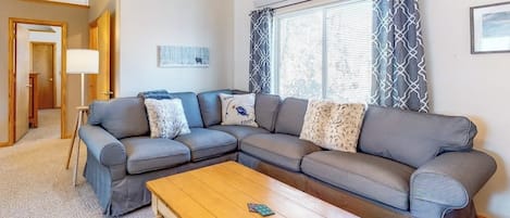 TV, fireplace, DVD player