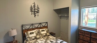 Modern Country Cottage is a 2-bedroom bungalow in peaceful Loon Lake WA.