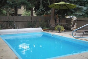 Una piscina climatizada