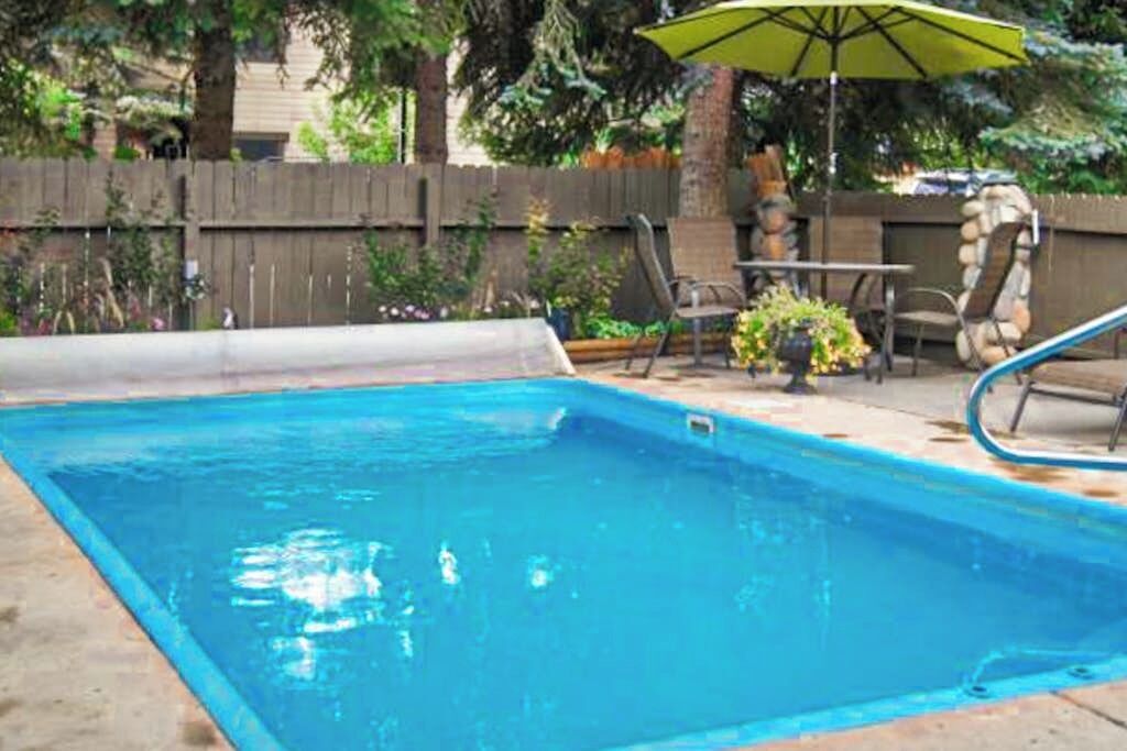 Piscine chauffée
