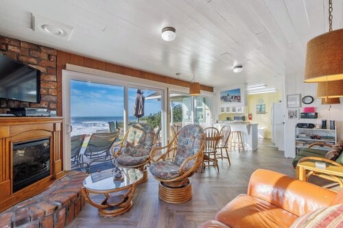 Lovely Beachfront Home with Stunning Ocean Views & Private Yard