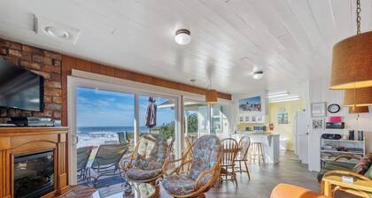 Lovely Beachfront Home with Stunning Ocean Views & Private Yard