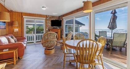 Lovely Beachfront Home with Stunning Ocean Views & Private Yard