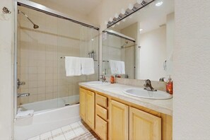 Dusche, Handtücher
