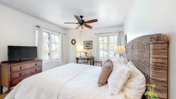 Desk, iron/ironing board, WiFi (free), bed sheets