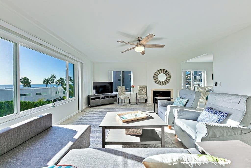 Sunny Condo With Gorgeous Ocean & Pier Views & Covered Parking - Walk To Beach - Dana Point, CA