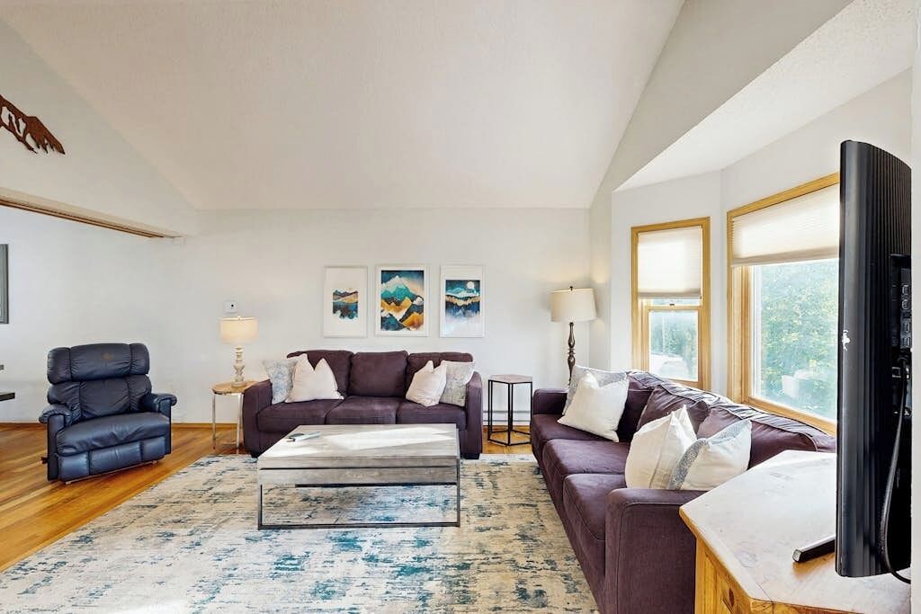 TV, fireplace, DVD player