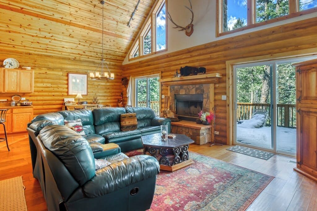 TV, fireplace, DVD player