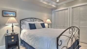 1 bedroom, iron/ironing board, travel crib, WiFi (free)