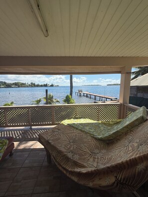 Terrace/patio - Fare Holidays Raiatea (Avera, Raiatea)