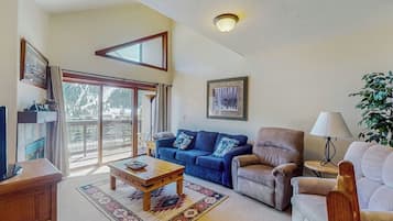 TV, fireplace, DVD player