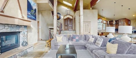 Téléviseur, foyer