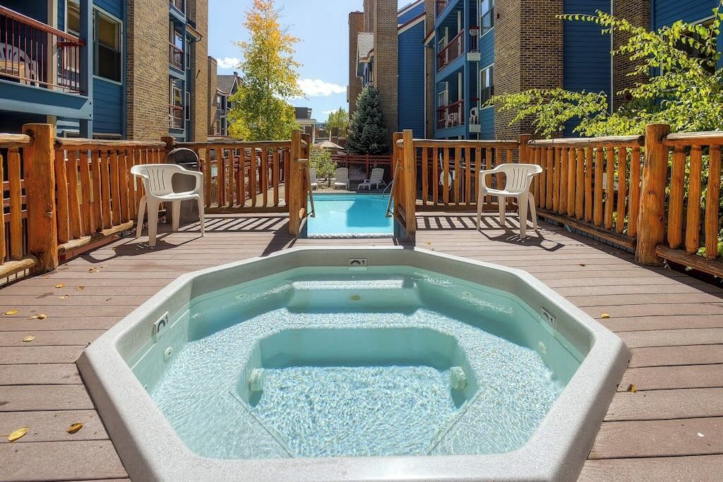 Una piscina climatizada
