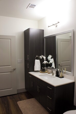 Shower, hair dryer, towels, soap - King Bed + Queen Bed - 25 Min to World Cup (Addison)
