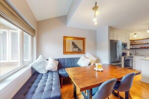 Interior - Sunny, Second-Story Condo with a Mountain View, Gas Fireplace, & Free WiFi (Frisco)