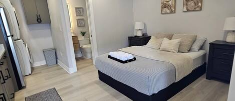 1 bedroom, iron/ironing board, free WiFi, bed sheets