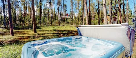 Udendørs spabad