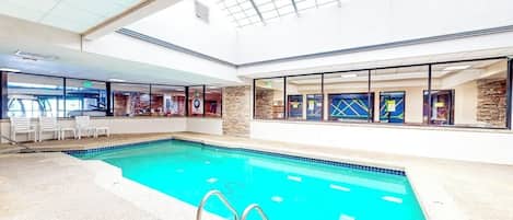 Piscine couverte, piscine chauffée