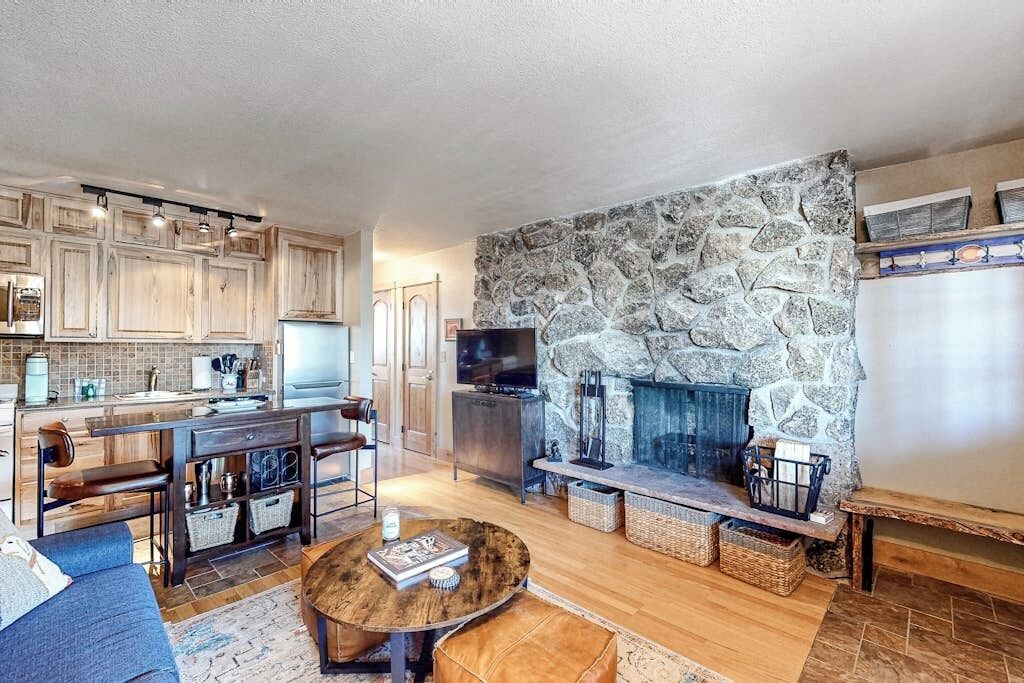 TV, fireplace, DVD player