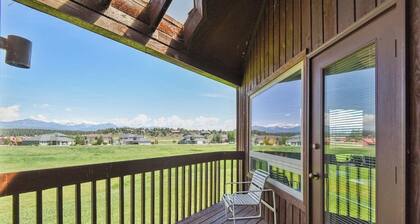 Dog-friendly condo w/ covered porch & views - near golf, lakes & ski