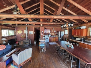 Interior - 2-bedroom cabin & lake access on Madeline Island: Waker at Soulshine (La Pointe)