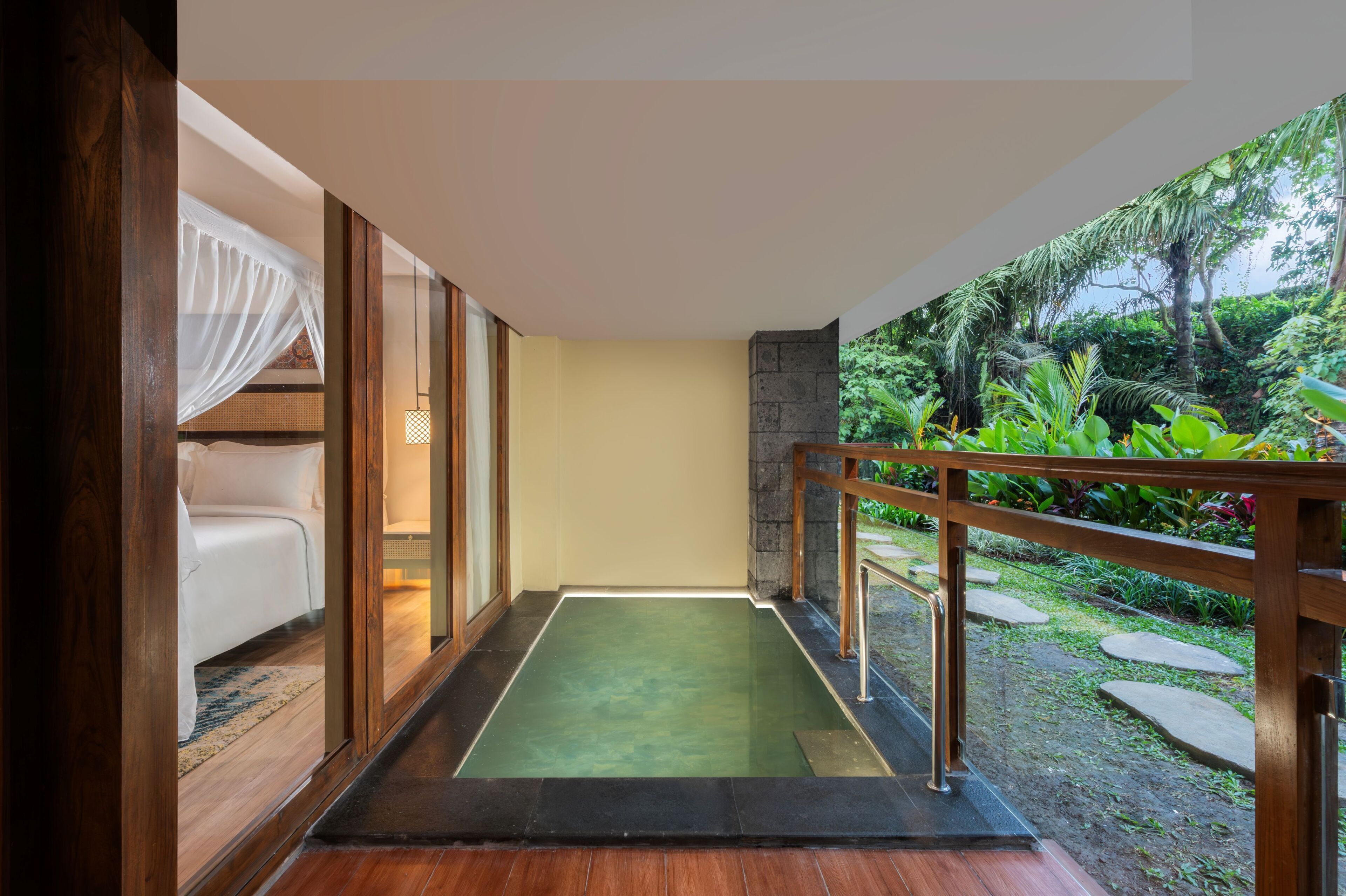 Deluxe Room Nature View with Plunge Pool and Balcony | Private pool