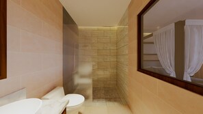 Kostenlose Toilettenartikel, Haartrockner, Hausschuhe, Handtücher