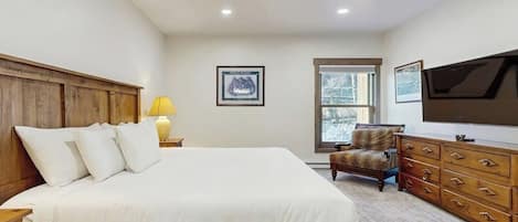 Desk, iron/ironing board, travel crib, free WiFi