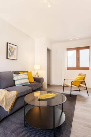 Deluxe Apartment | Living area - Checha House (Candelaria)