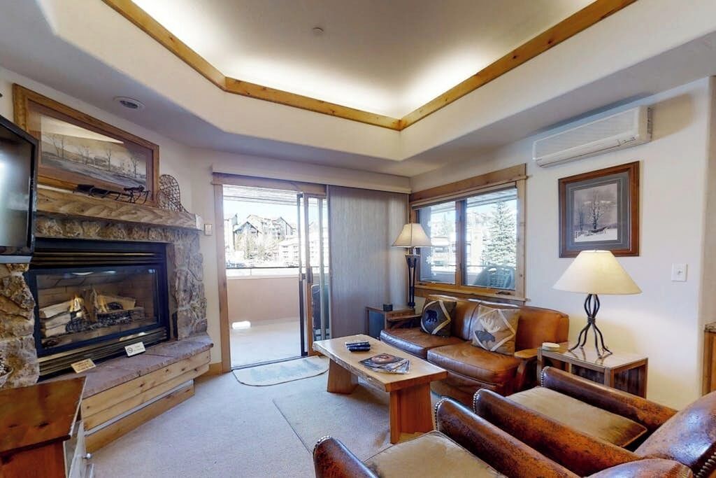 TV, fireplace, DVD player