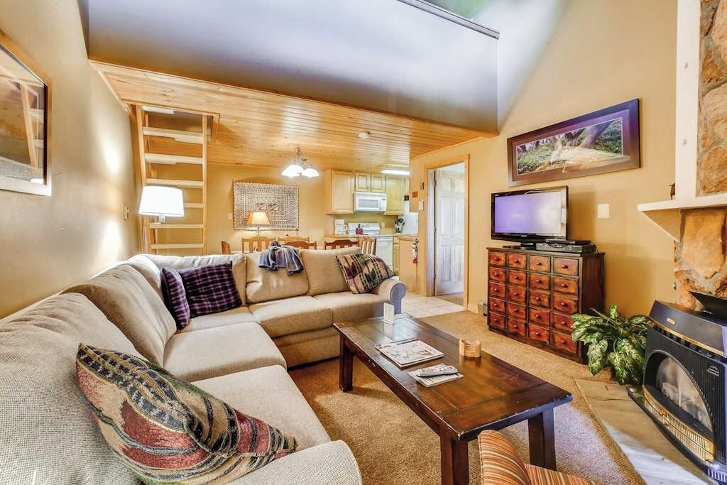 TV, fireplace, DVD player