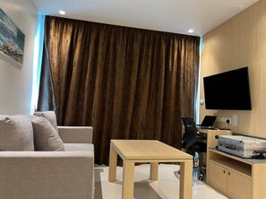 Living area - Beachfront A405 Seaview Studio Rawai Phuket (Rawai)