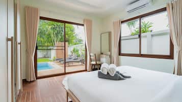 4 habitaciones, tabla de planchar con plancha, wifi y ropa de cama