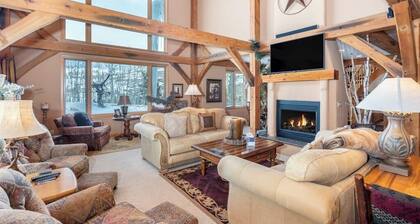 Two-story, dog-friendly home with fireplace & W/D