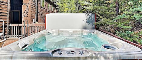 Baignoire à remous extérieure