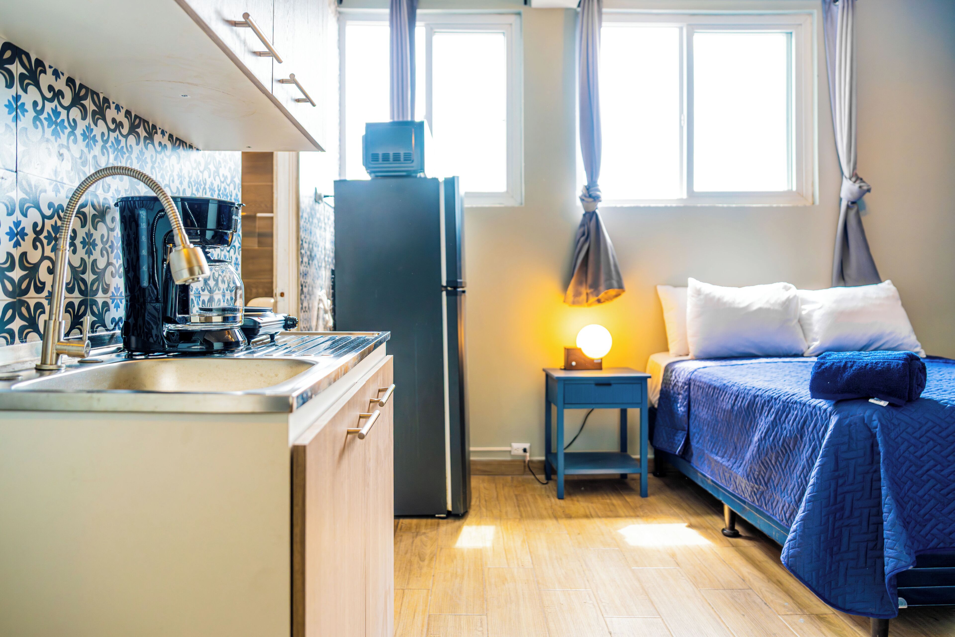 Appartement Confort | Couette en duvet d'oie, Wi-Fi gratuit, draps fournis