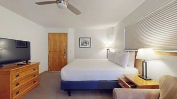 Iron/ironing board, travel crib, free WiFi, bed sheets