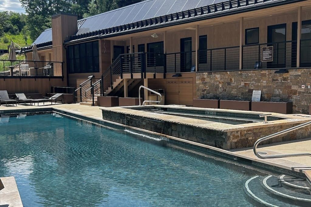 Piscine chauffée