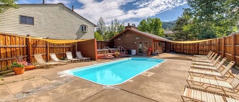 Piscine chauffée