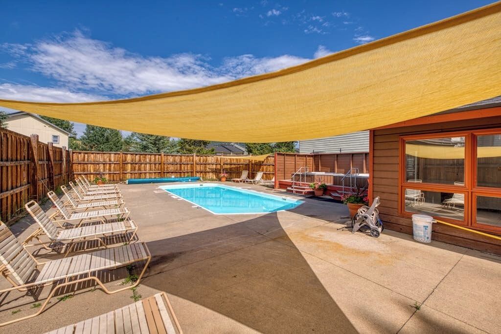 Piscine chauffée