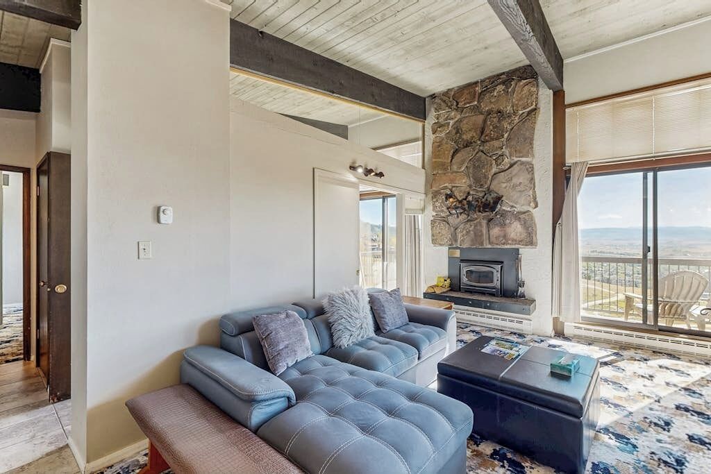 TV, fireplace, DVD player