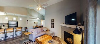 Luxe Mountain-View Ski Getaway | Next to Tranquil River | Pool, Hot Tub
