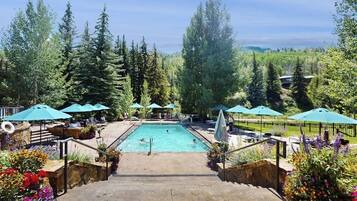 Una piscina climatizada