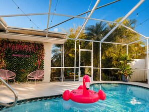 Pool - Pool Home w/ Backyard Oasis • Tampa • Sleeps 8 (Lutz)