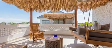Villa Luxe, 3 chambres, piscine privée | Terrasse/Patio